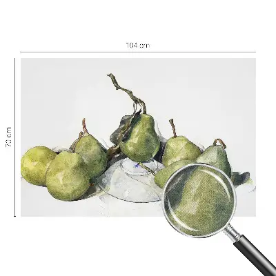 Fototapet 3d Akvarelpærer
