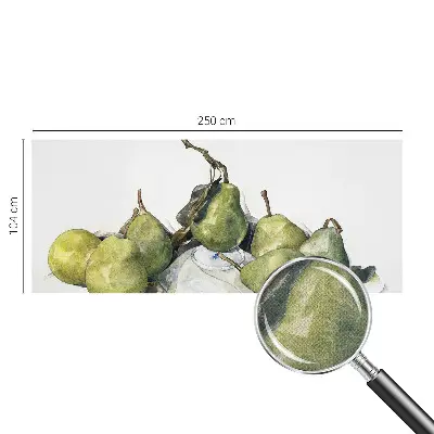 Fototapet 3d Akvarelpærer
