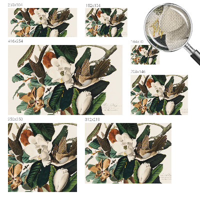 Fototapet autocolant Fugle magnolier