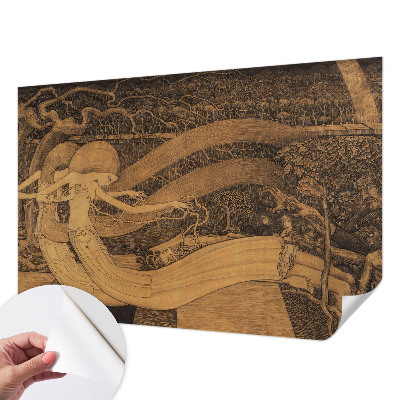 Fototapet 3D cu figuri suprarealiste