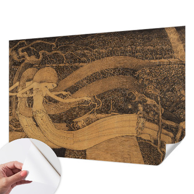Fototapet 3D cu figuri suprarealiste