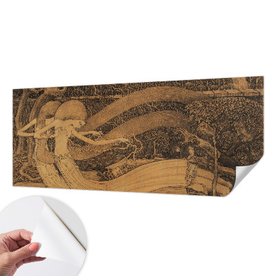 Fototapet 3D cu figuri suprarealiste