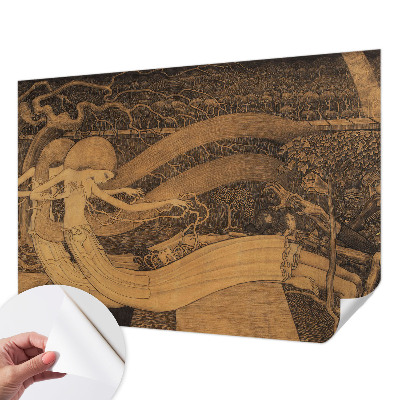 Fototapet 3D cu figuri suprarealiste