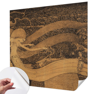 Fototapet 3D cu figuri suprarealiste