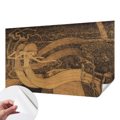 Fototapet 3D cu figuri suprarealiste