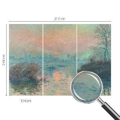 Fototapet 3D autoadeziv cu motiv atmosferic de amurg