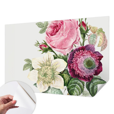 Fototapet autoadeziv pentru living Blomsterbuket