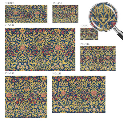 Tapet autocolant perete cu model floral