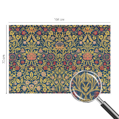 Tapet autocolant perete cu model floral