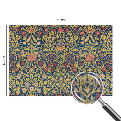 Tapet autocolant perete cu model floral