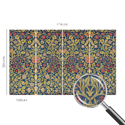 Tapet autocolant perete cu model floral