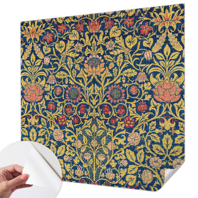 Tapet autocolant perete cu model floral