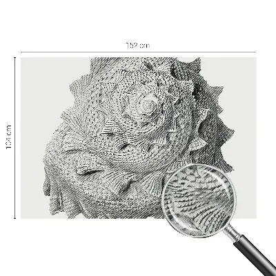 Fototapet 3d pentru living Naturens kunst