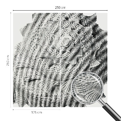 Fototapet 3D pentru living cu motiv „Naturens kunst”