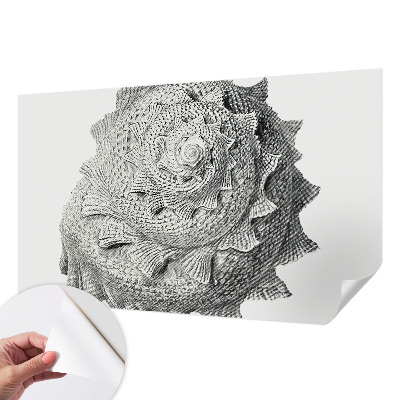Fototapet 3D pentru living cu motiv „Naturens kunst”