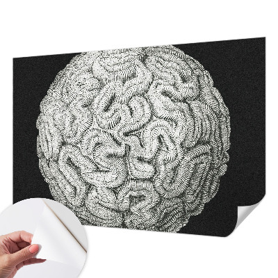 Fototapet 3d cu structură sferică