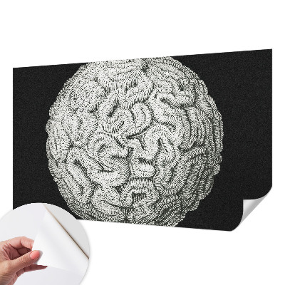 Fototapet 3d cu structură sferică