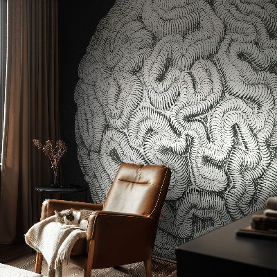 Fototapet 3d cu structură sferică