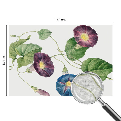 Fototapet autoadeziv pentru camera copiilor cu design Floristisk Elegance
