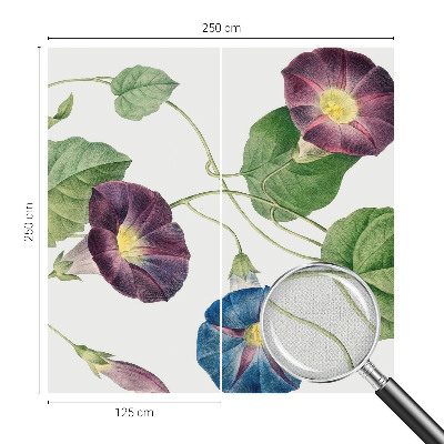 Fototapet autoadeziv pentru camera copiilor cu design Floristisk Elegance