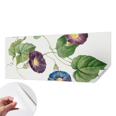 Fototapet autoadeziv pentru camera copiilor cu design Floristisk Elegance