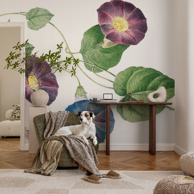 Fototapet autoadeziv pentru camera copiilor cu design Floristisk Elegance