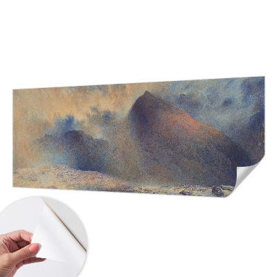 Fototapet 3d Bjerglandskab