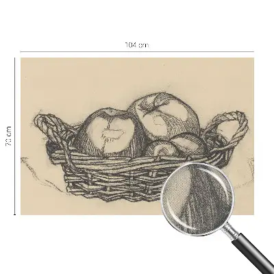 Fototapet 3d pentru dormitor Frugtkurv