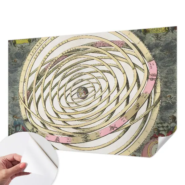 Tapet autoadeziv Kosmisk spiral