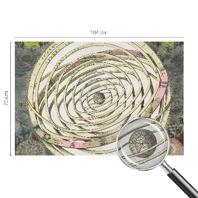 Tapet autoadeziv Kosmisk spiral