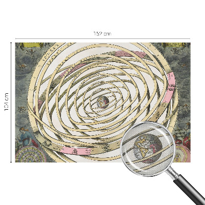 Tapet autoadeziv cu design „Kosmisk Spiral”