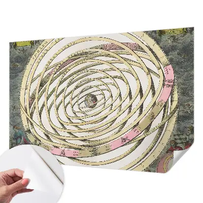 Tapet autoadeziv Kosmisk spiral