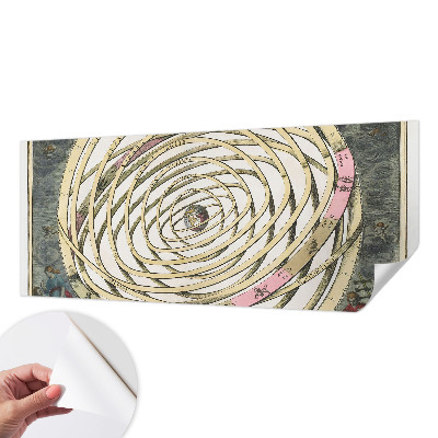 Tapet autoadeziv cu design „Kosmisk Spiral”