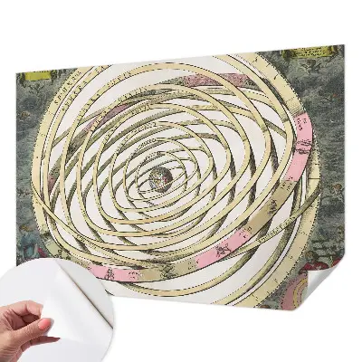 Tapet autoadeziv Kosmisk spiral