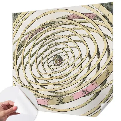 Tapet autoadeziv Kosmisk spiral