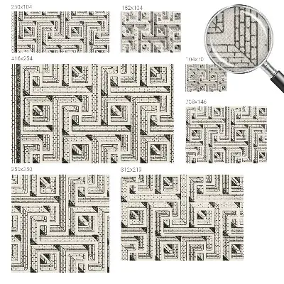 Fototapet 3d pentru dormitor Murstenslabyrint