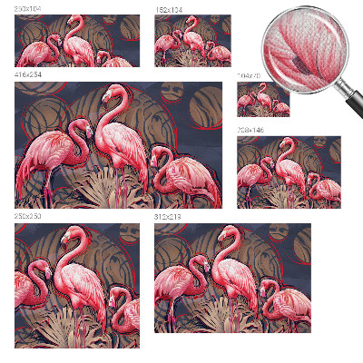 Nazwa produktu Lyserøde flamingoer