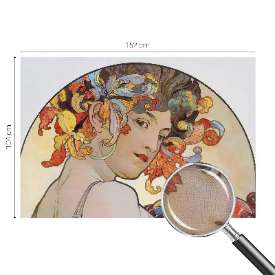 Fototapet autoadeziv cu motiv Art Nouveau colorat