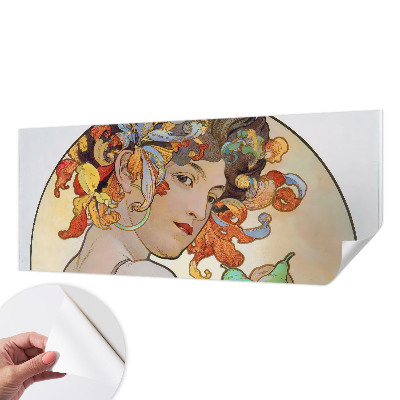 Fototapet autoadeziv cu motiv Art Nouveau colorat