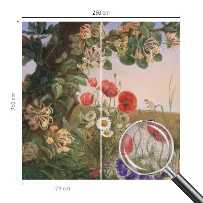 Tapet autoadeziv Blomsteridyl