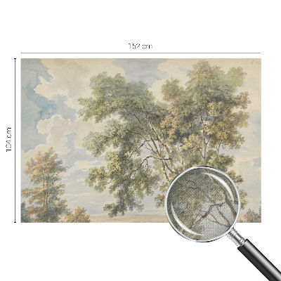 Fototapet 3d autoadeziv cu motiv romantic de natură