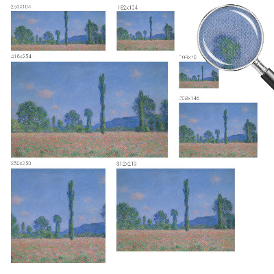 Fototapet 3D pentru living cu tema „Naturens charme”