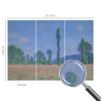 Fototapet 3D pentru living cu tema „Naturens charme”