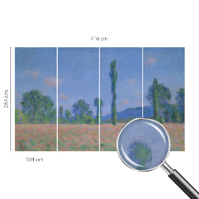 Fototapet 3D pentru living cu tema „Naturens charme”