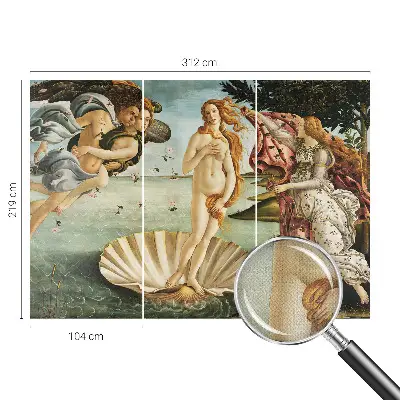 Fototapet autocolant Venus' fødsel