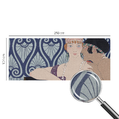 Tapet autocolant perete cu design artistic