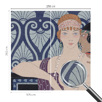 Tapet autocolant perete cu design artistic