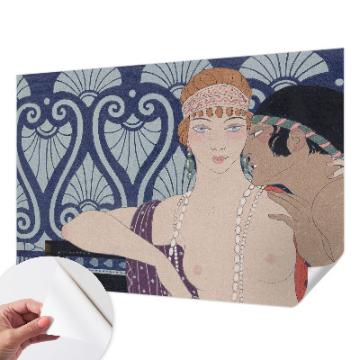 Tapet autocolant perete cu design artistic