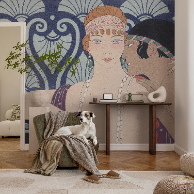 Tapet autocolant perete cu design artistic