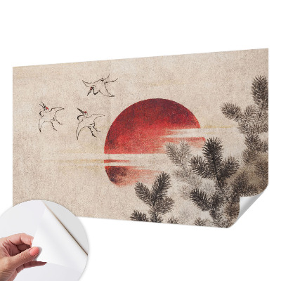 Fototapet 3D pentru dormitor cu motiv Forest East